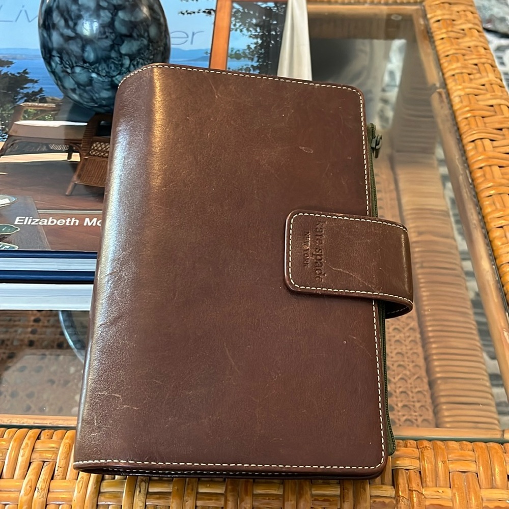 Kate Spade leather day planner